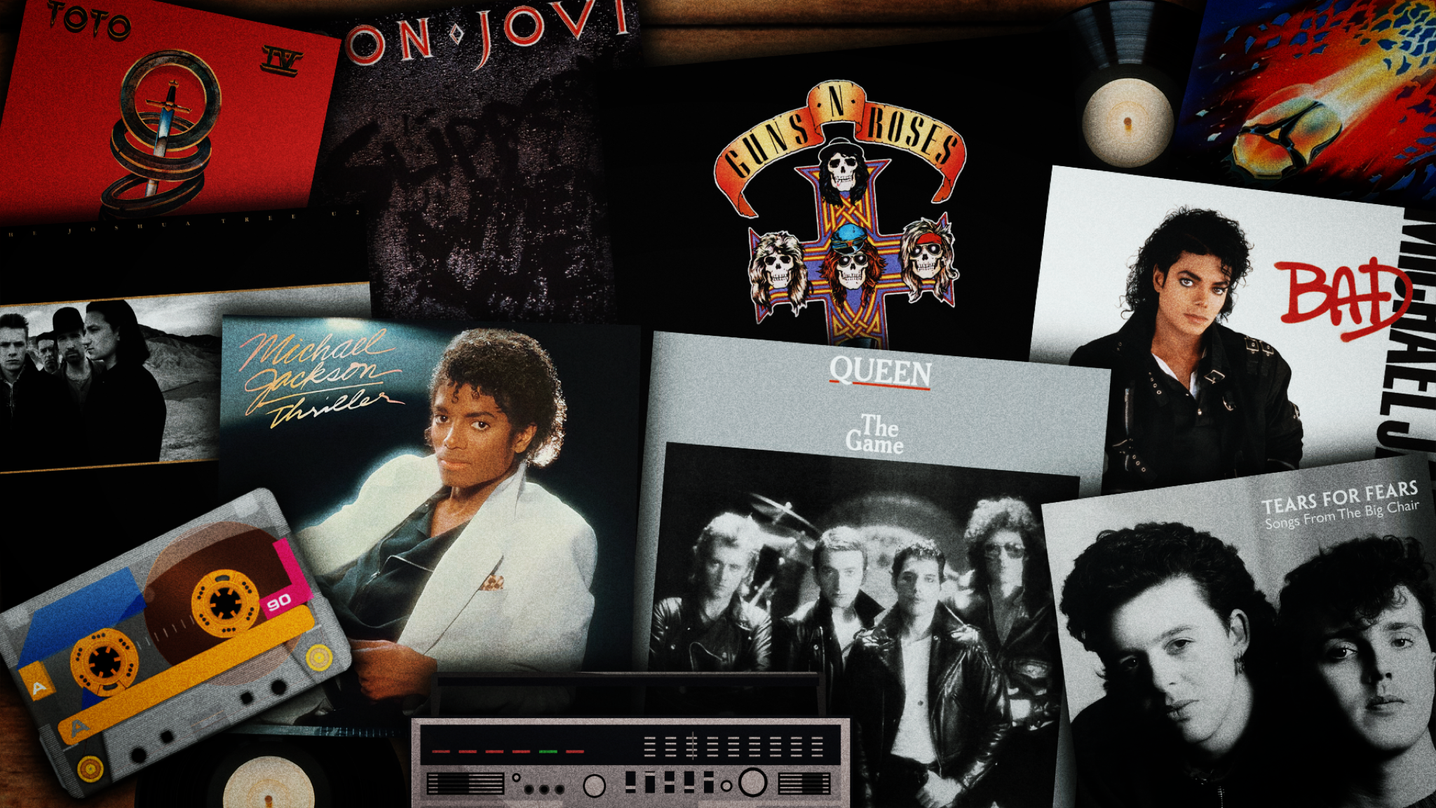 The 10 Most Streamed Albums Released In The 1980s