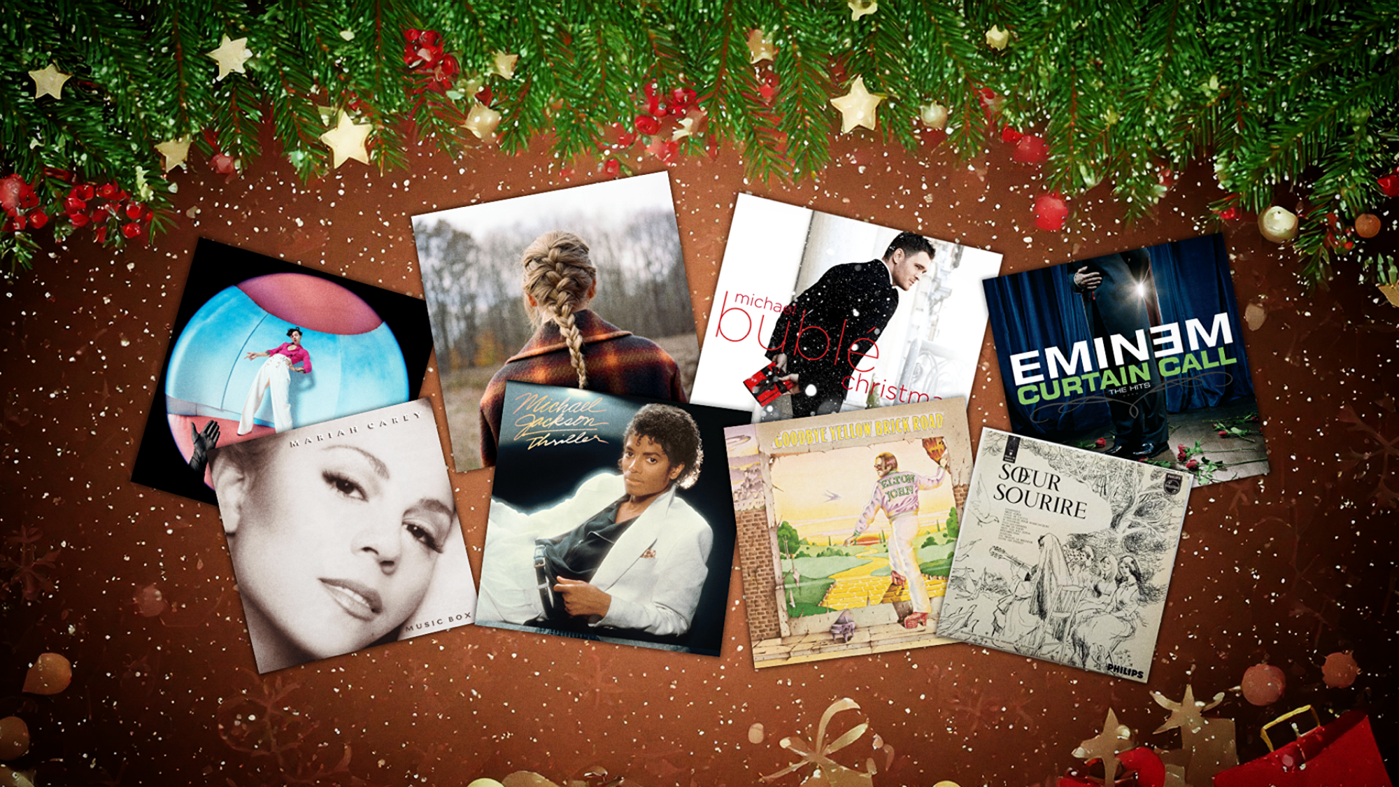 Every Billboard 200 Number 1 Album on Christmas Week