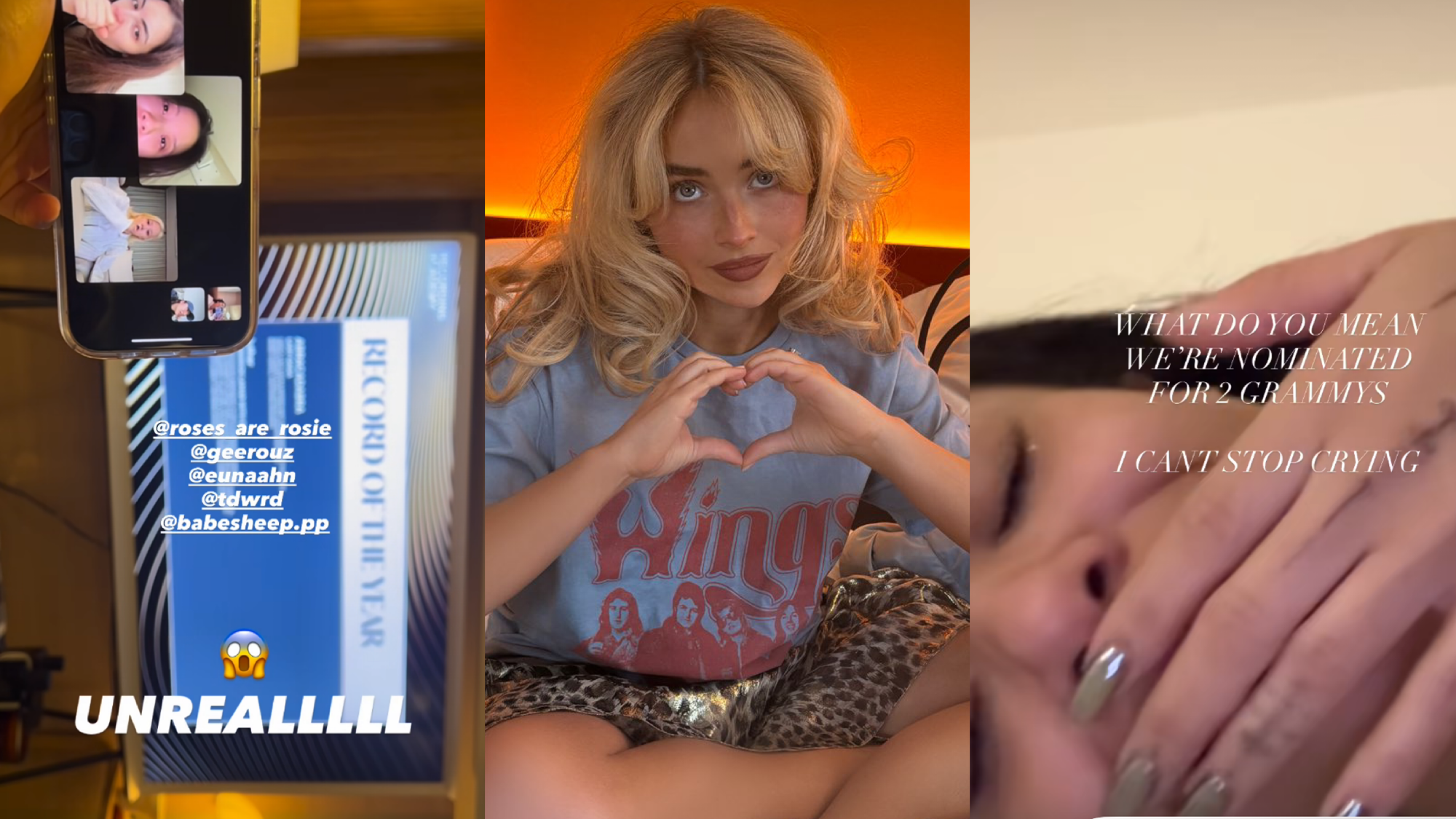 From KATSEYE to ROSÉ: How 2026 Grammy Nominees Reacted to the News