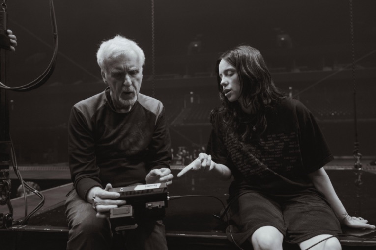 Billie Eilish Surprises Fans at LA Trailer Launch of Her 3D Tour Movie