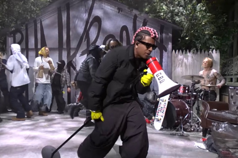 A$AP Rocky Debuts on SNL with Songs from “Don’t Be Dumb”: Watch