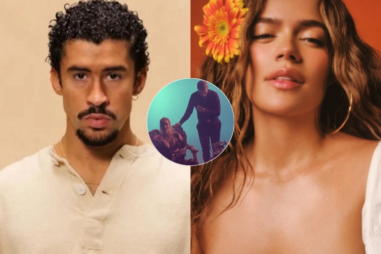 Bad Bunny and Karol G Reunite for “Ahora Me Llama” in Medellín