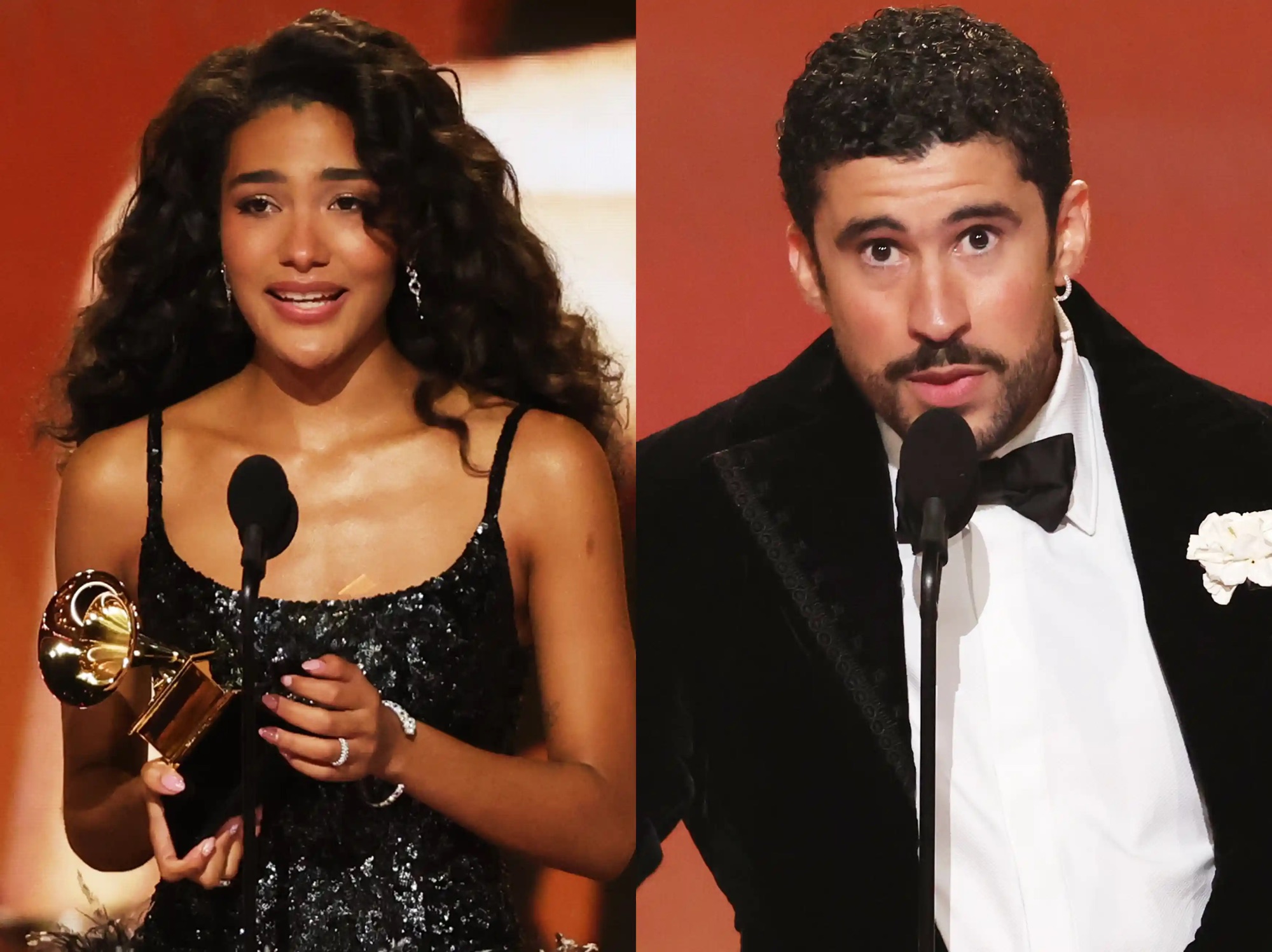 Bad Bunny and Olivia Dean See Massive Streaming Surge After 2026 Grammys