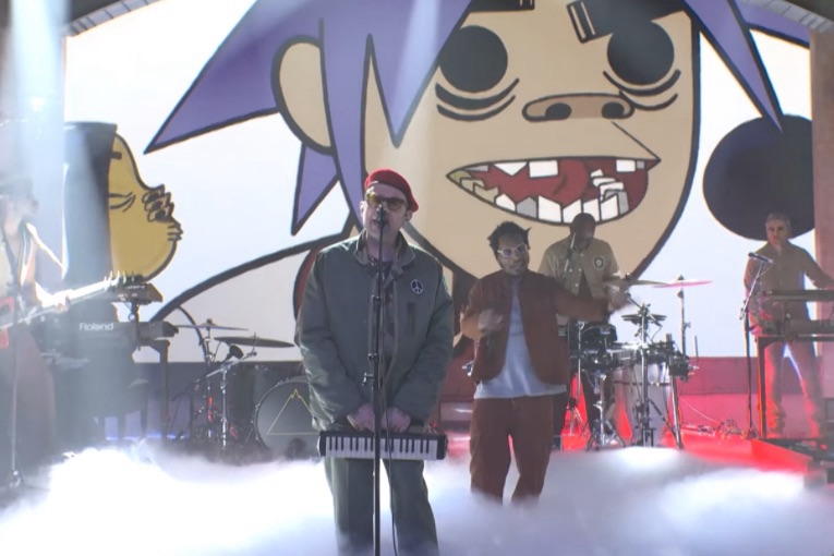 Gorillaz Perform “Clint Eastwood” and “The Moon Cave” on SNL: Watch
