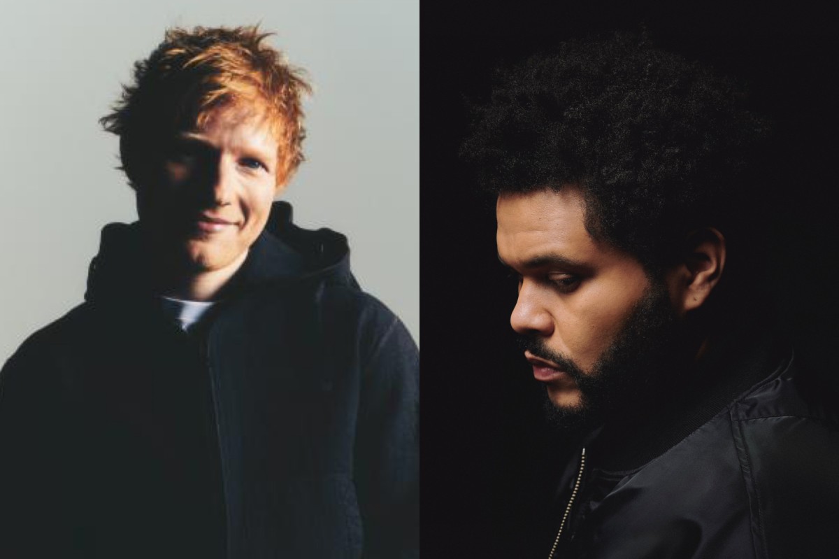 Ed Sheeran Matches The Weeknd With Spotify Record