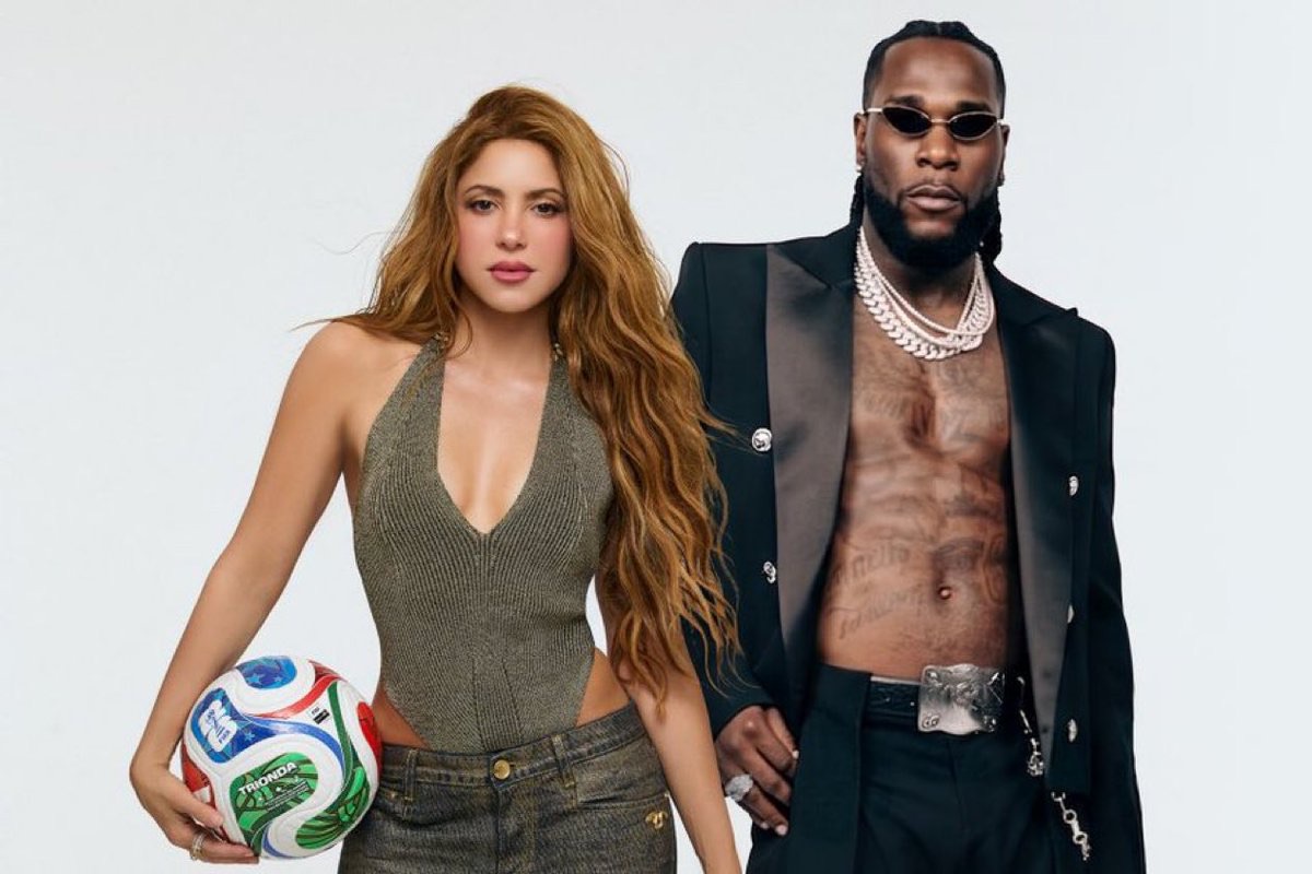 Shakira and Burna Boy’s ‘Dai Dai’ Tops Weekly Spotify Chart