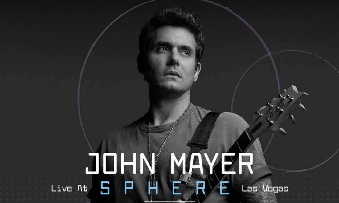 John Mayer Announces Six-Night Sphere Las Vegas Residency