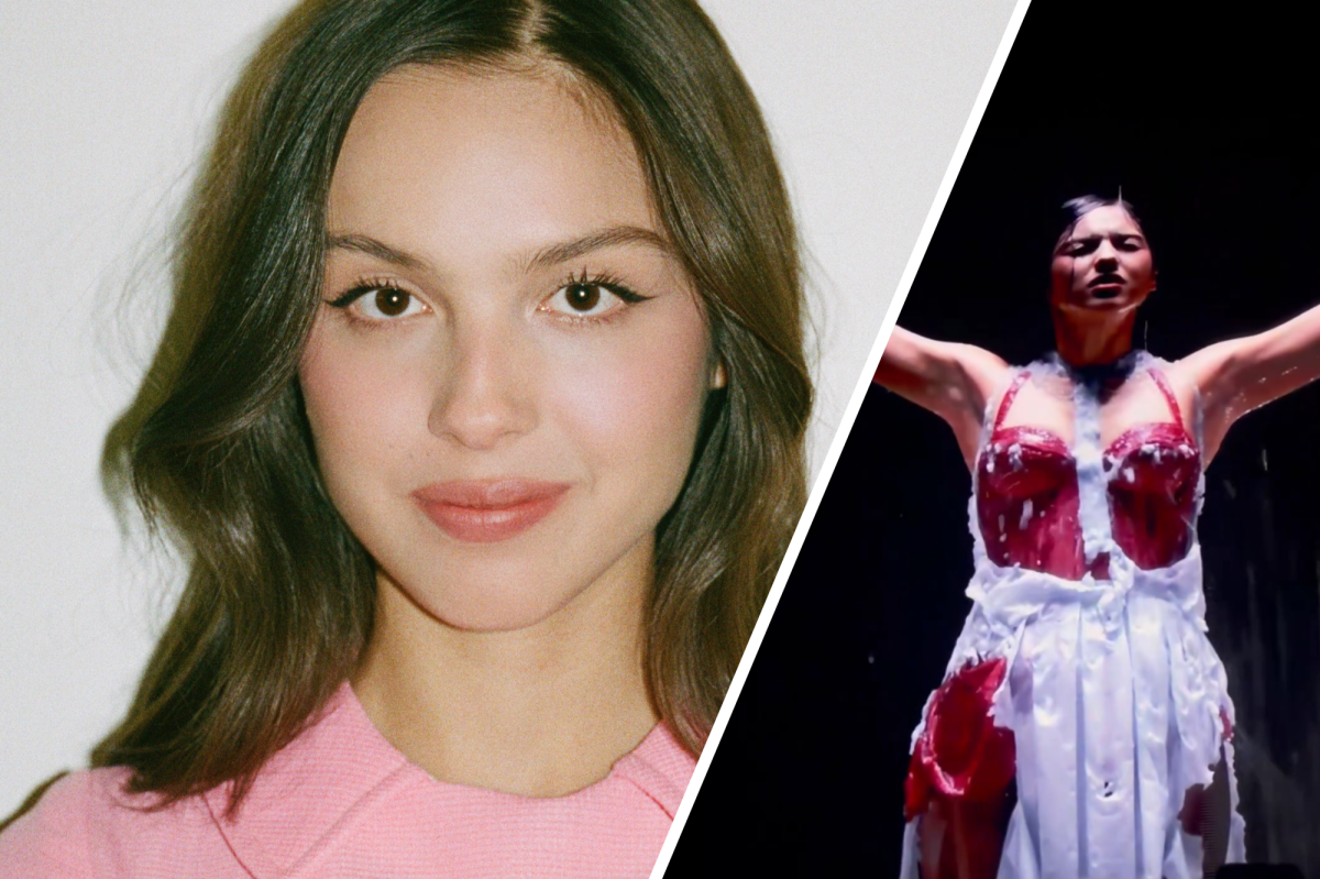 Olivia Rodrigo’s White Dress Transforms Red in Unraveled Tour Moment