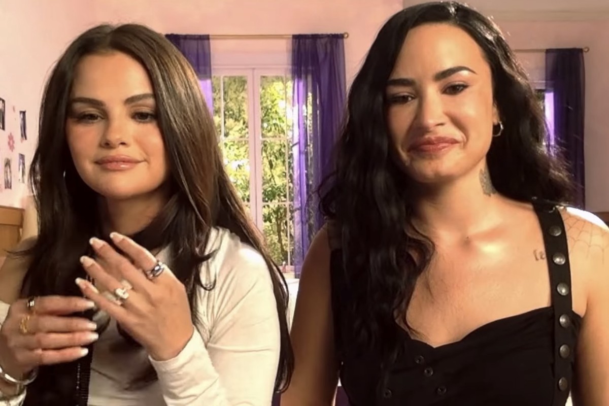 Selena Gomez and Demi Lovato Reunite for Rare Beauty Campaign