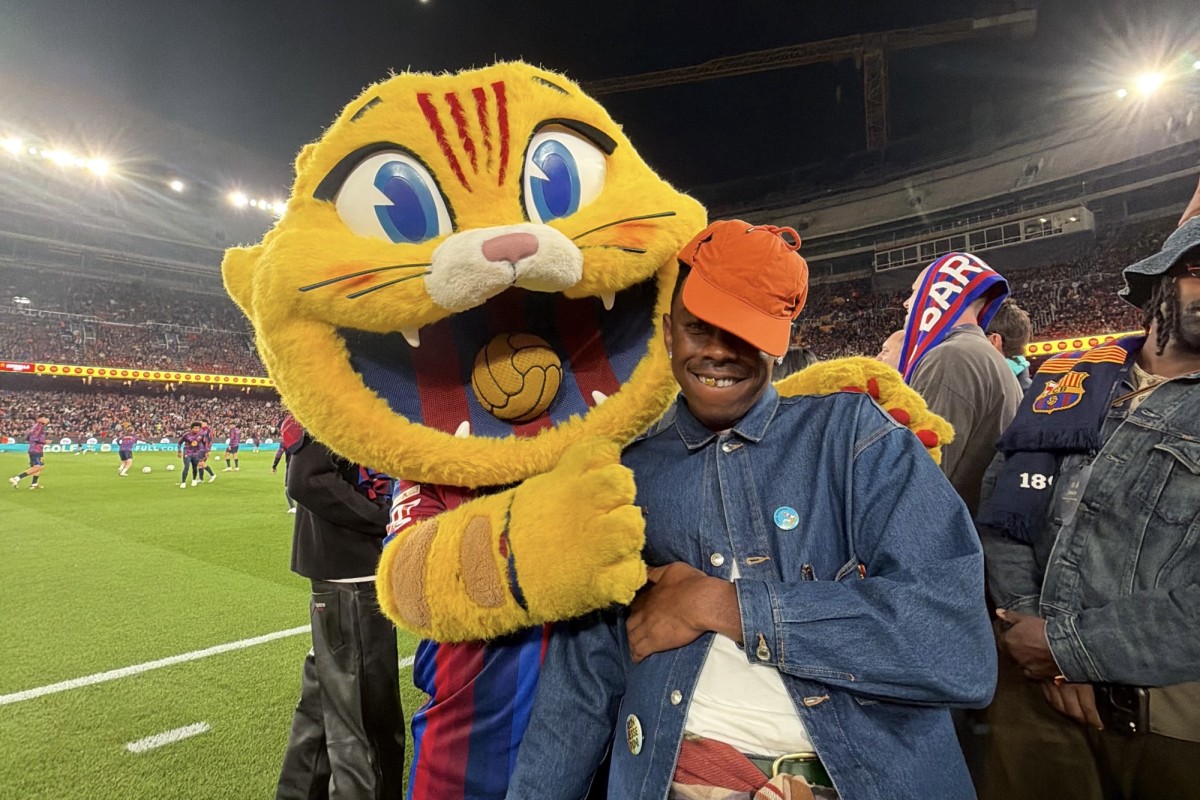 Tyler, The Creator’s GOLF WANG Debuts on Barcelona Jersey